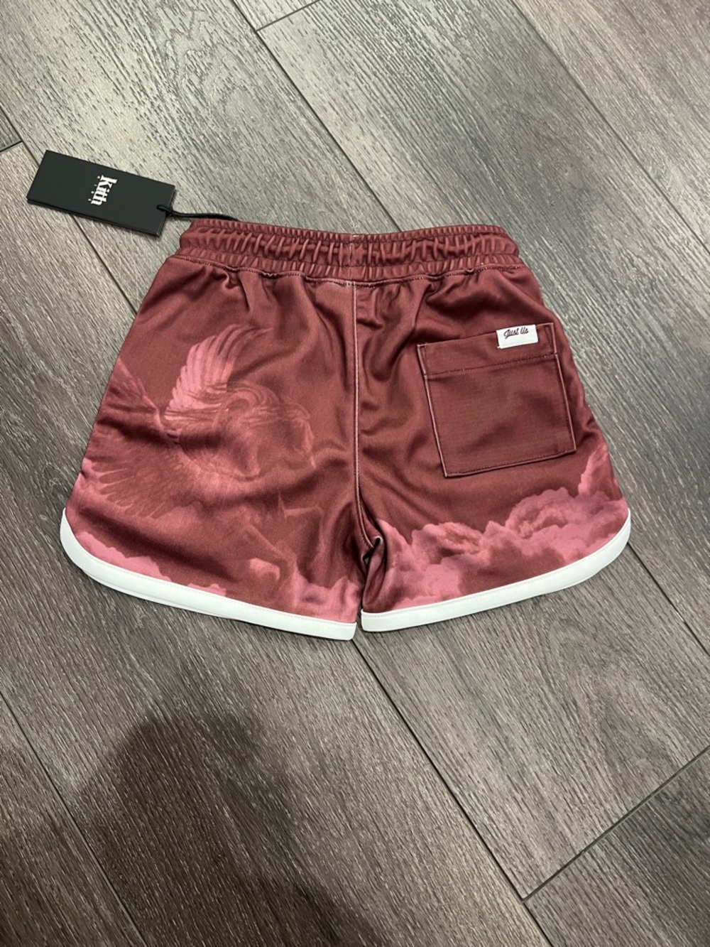 Kith kids Pegasus Jordon soccer short - magma color - Picture 2 of 4